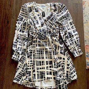 NWT Express Faux Wrap Dress